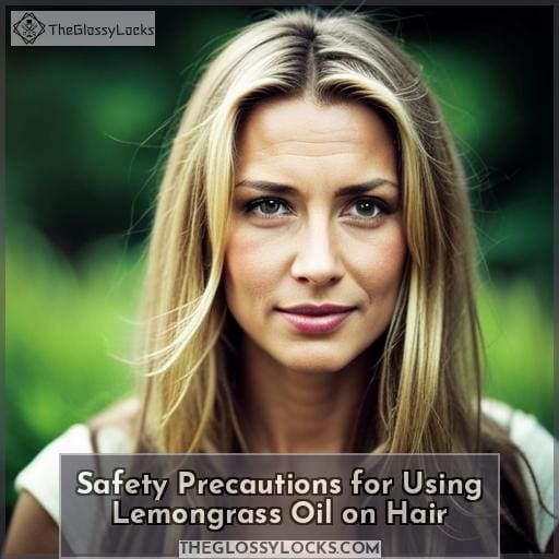 Safety Precautions for Using Lemongrass Oil on Hair