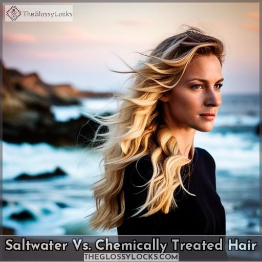 Saltwater Vs. Chemically Treated Hair
