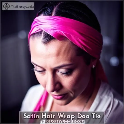 Satin Hair Wrap Doo Tie