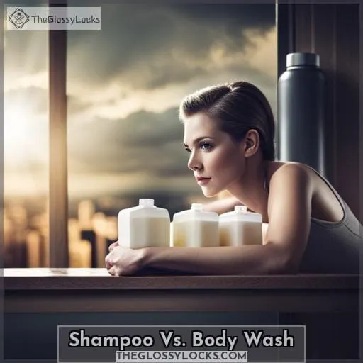 Shampoo Vs. Body Wash