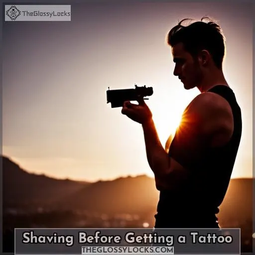 Shaving Before Getting a Tattoo