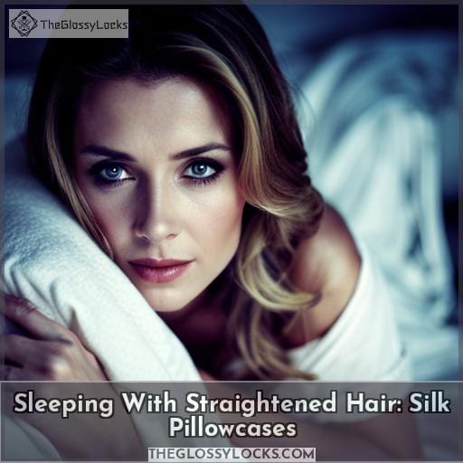Sleeping With Straightened Hair: Silk Pillowcases
