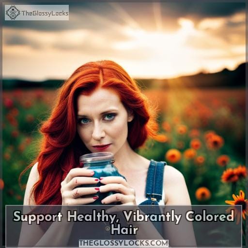 Support Healthy, Vibrantly Colored Hair