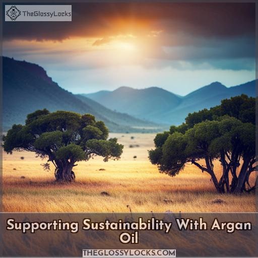 Supporting Sustainability With Argan Oil Supporting Sustainability With Argan Oil