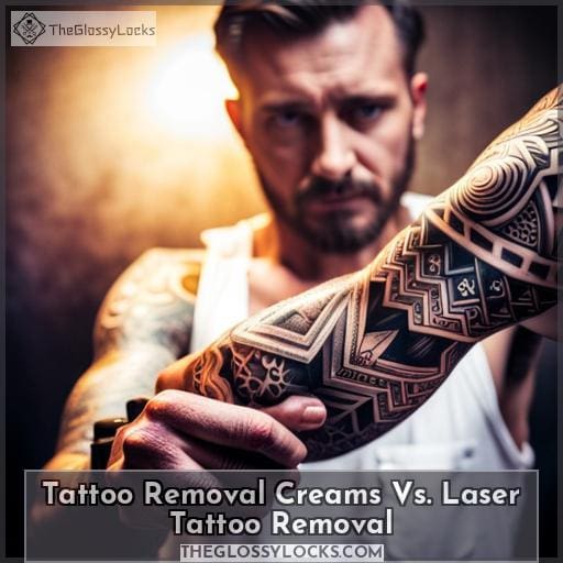 Tattoo Removal Creams Vs. Laser Tattoo Removal