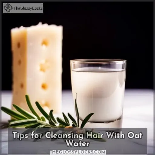 Tips for Cleansing Hair With Oat Water