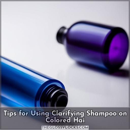 Tips for Using Clarifying Shampoo on Colored Hai