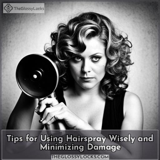 Tips for Using Hairspray Wisely and Minimizing Damage