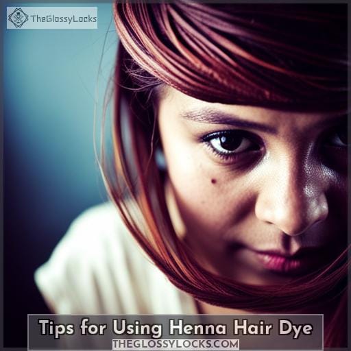 Tips for Using Henna Hair Dye