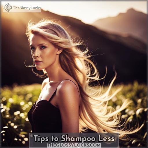 Tips to Shampoo Less