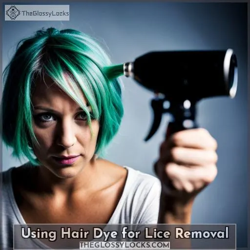 Using Hair Dye for Lice Removal