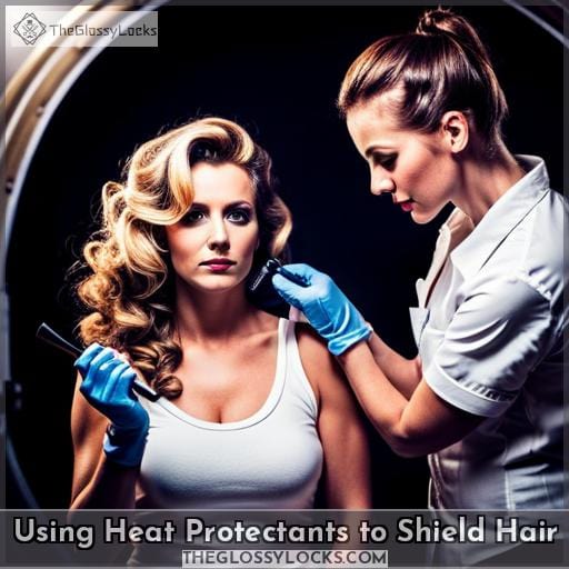 Using Heat Protectants to Shield Hair