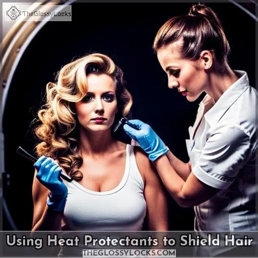 Using Heat Protectants to Shield Hair