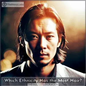 what ethnicity has the most hair