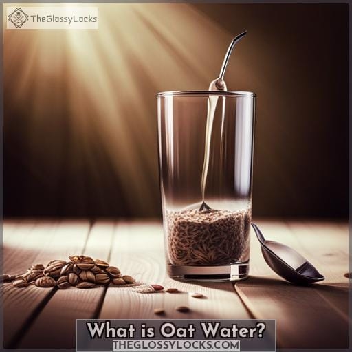 What is Oat Water What is Oat Water