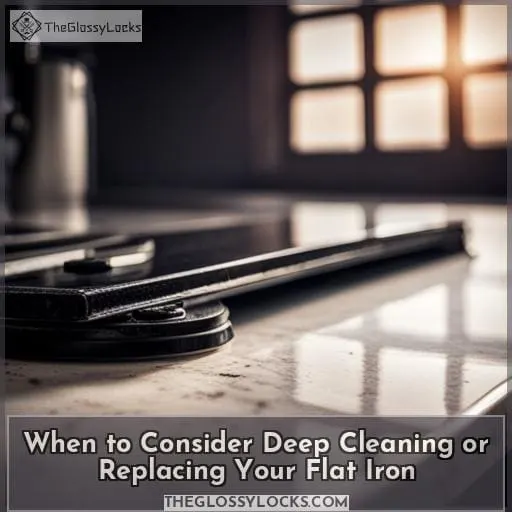 When to Consider Deep Cleaning or Replacing Your Flat Iron