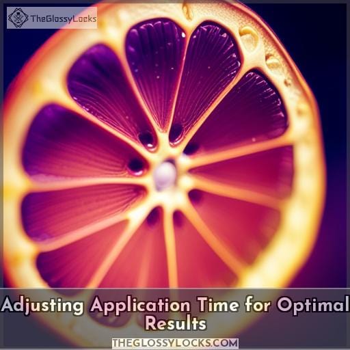 Adjusting Application Time for Optimal Results