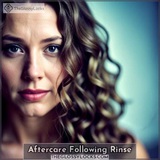 Aftercare Following Rinse Aftercare Following Rinse