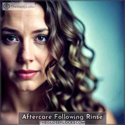 Aftercare Following Rinse