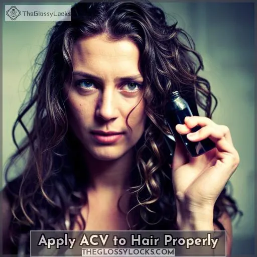 Apply ACV to Hair Properly