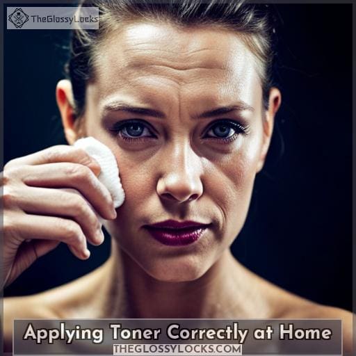 Applying Toner Correctly at Home