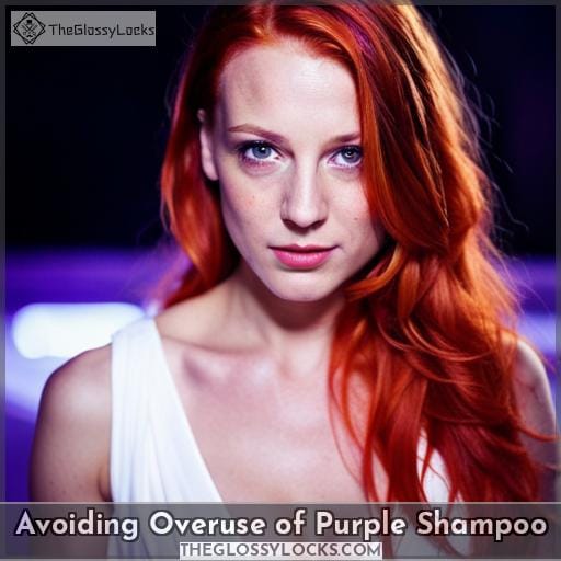 Avoiding Overuse of Purple Shampoo