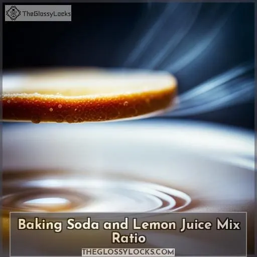 Baking Soda and Lemon Juice Mix Ratio