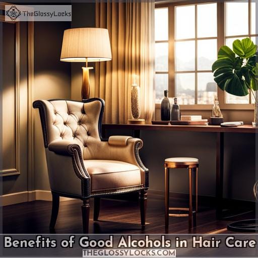 Benefits of Good Alcohols in Hair Care