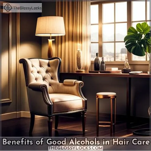 Benefits of Good Alcohols in Hair Care