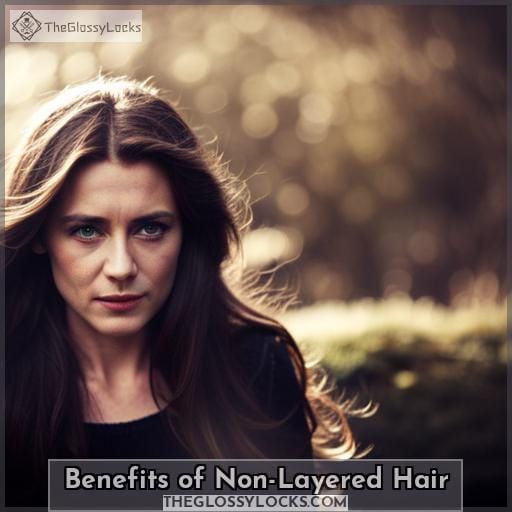Benefits of Non-Layered Hair