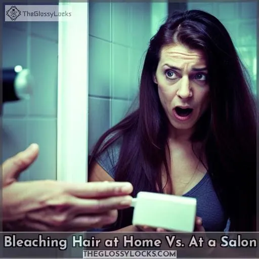 Bleaching Hair at Home Vs. At a Salon
