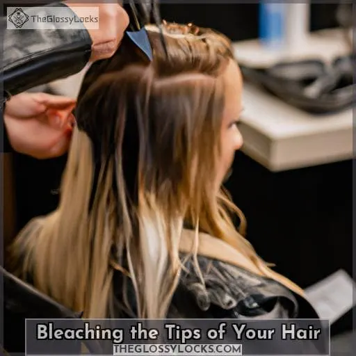 Bleaching the Tips of Your Hair