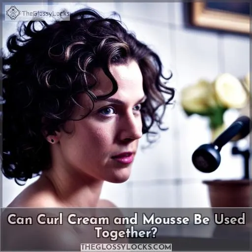 Can Curl Cream and Mousse Be Used Together