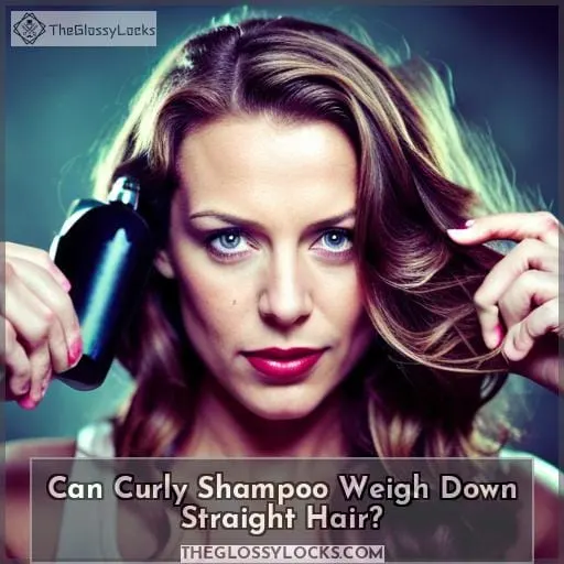 Can Curly Shampoo Weigh Down Straight Hair