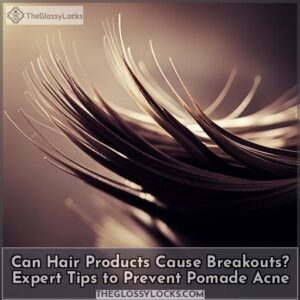 can hair products cause breakouts