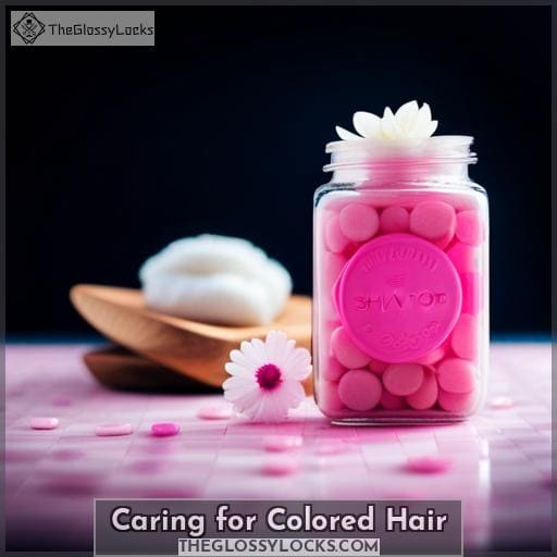 Caring for Colored Hair