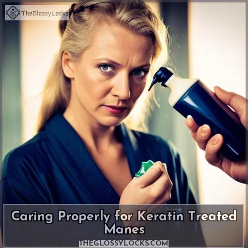 Caring Properly for Keratin Treated Manes