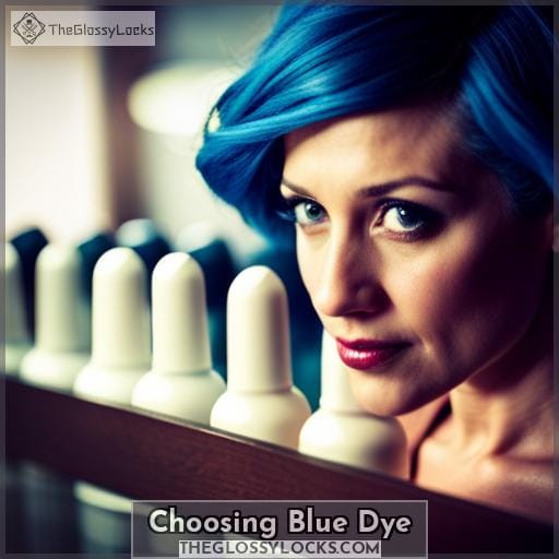 Choosing Blue Dye