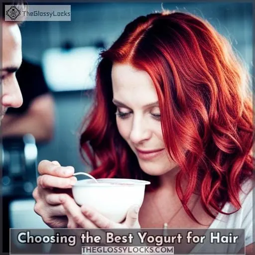 Choosing the Best Yogurt for Hair