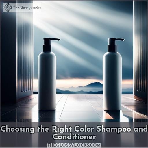 Choosing the Right Color Shampoo and Conditioner