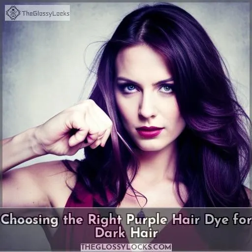 Choosing the Right Purple Hair Dye for Dark Hair