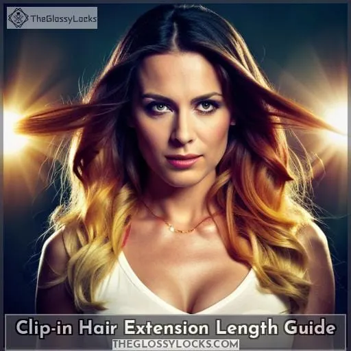 Clip-in Hair Extension Length Guide