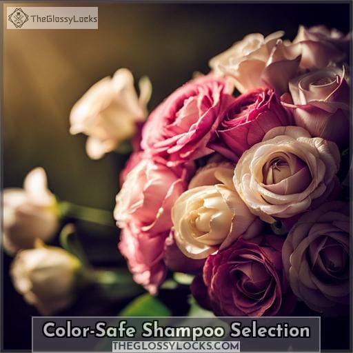 Color-Safe Shampoo Selection
