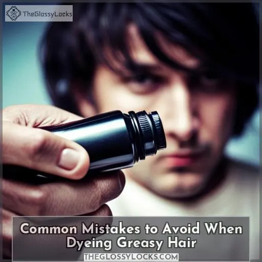 Common Mistakes to Avoid When Dyeing Greasy Hair