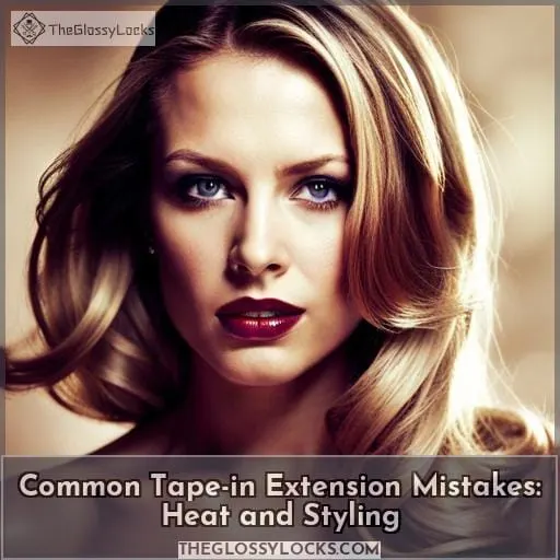 Common Tape-in Extension Mistakes: Heat and Styling