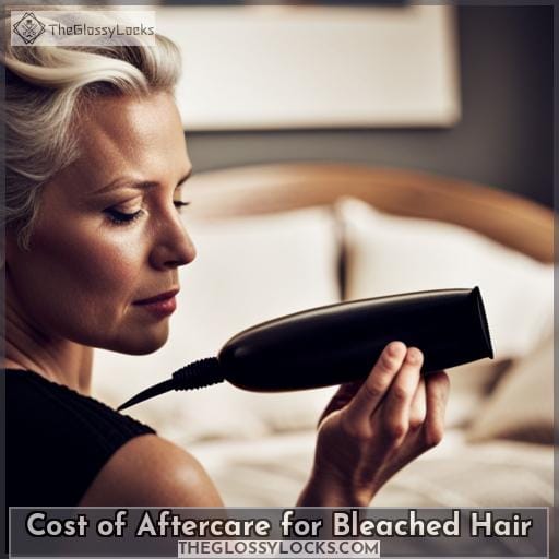 Cost of Aftercare for Bleached Hair Cost of Aftercare for Bleached Hair