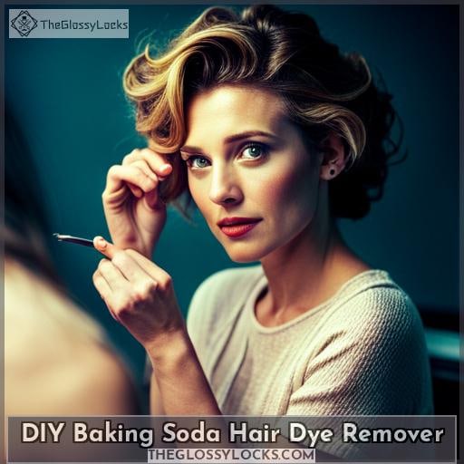 DIY Baking Soda Hair Dye Remover
