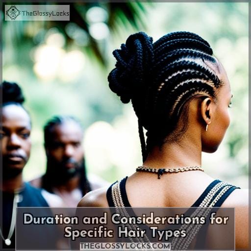 Duration and Considerations for Specific Hair Types