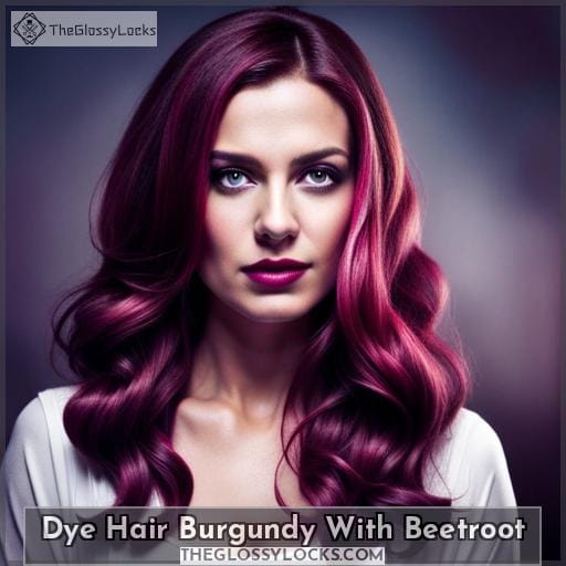 How to Dye Hair Burgundy With Beetroot