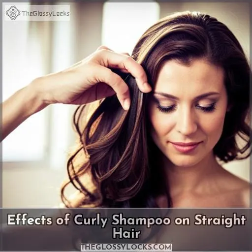 Effects of Curly Shampoo on Straight Hair